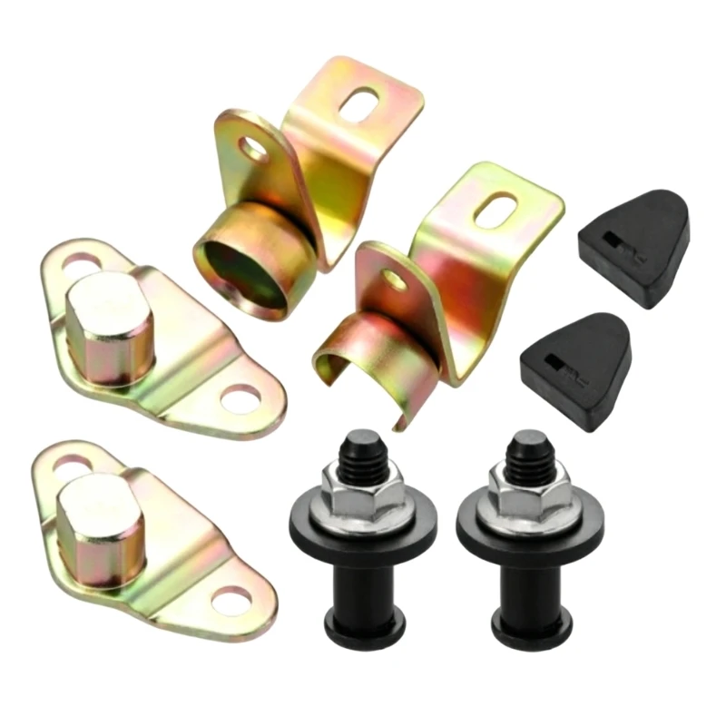 M76E Pickup Heckklappenscharnier-Reparatursatz, 8-teiliges Metall-Hardware-Set für die Autoreparatur – Detail 1