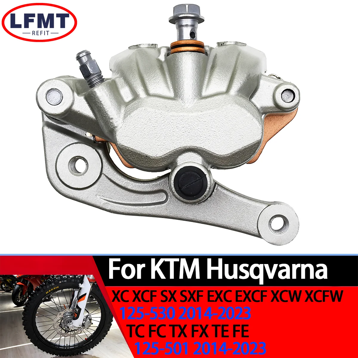 

Motorcycle Front Brake Pump Caliper Set For KTM XCW XCFW EXC EXCF SX SXF XC XCF 6 Days TPI 125-500 530 For Husqvarna 2014-2023