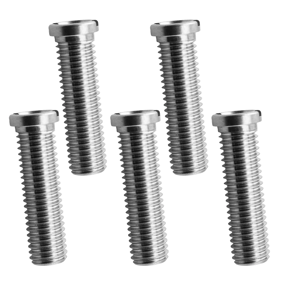 

5 Pcs 45mm Stainless Steel Sink Latch Screws Durable Kitchen Sink Drain Plug Strainer Installation Parts Black Gold