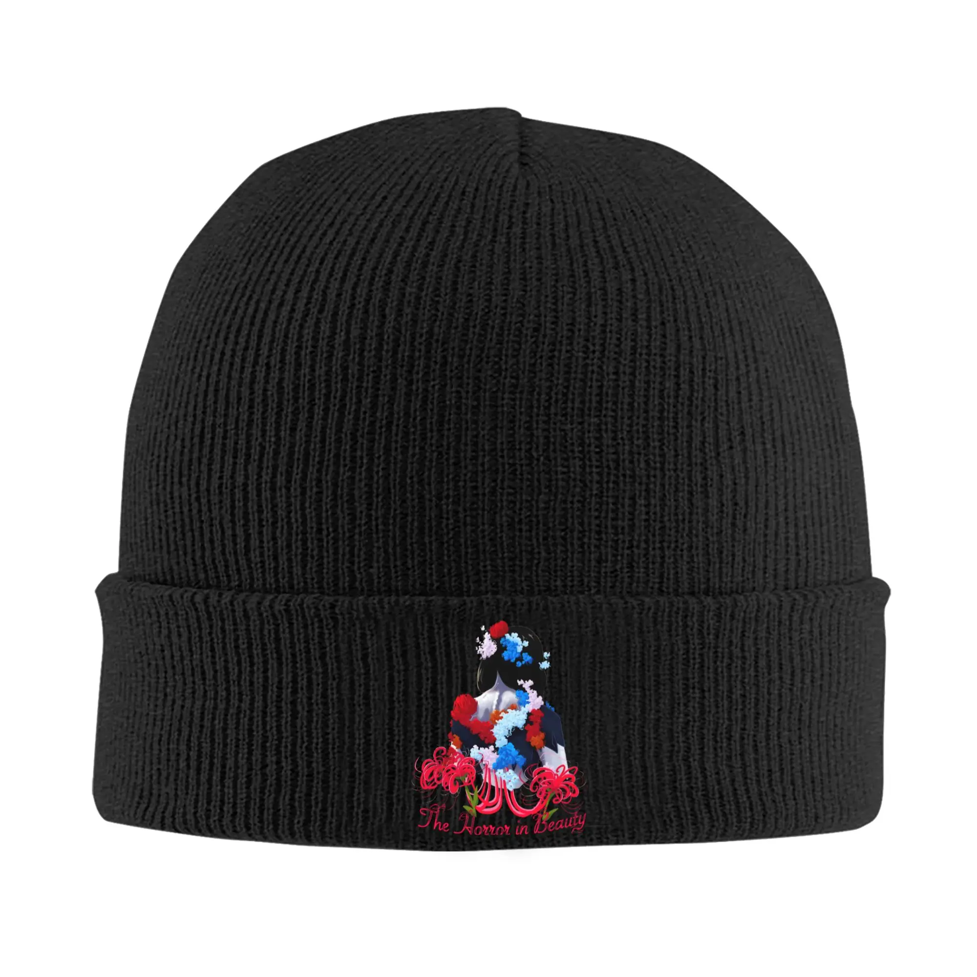 Silent Hill F The Horror in Beauty Knit Hat Beanies Autumn Winter Hats Warm Acrylic  Street  Cap Men Women Gift,