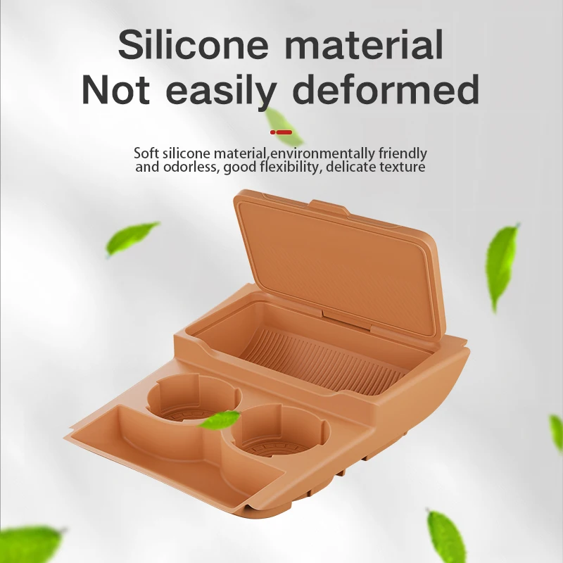 2024 2025 Geely Atlas Pro 실리콘 센터 콘솔 보관함 아래 중앙 제어 주최자 매트 자동차 인테리어