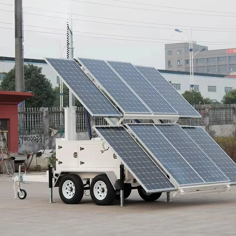 High-safety generators for off-grid emergency power supplies Solar portable solar power station generators Solar energy view 3