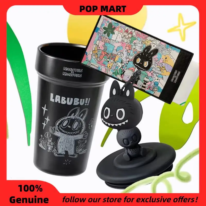 

Оригинальные периферийные товары Popmart The Monsters Labubu: серия к 10-летию – кружка, чехол для наушников, сумка для ноутбука в подарок
