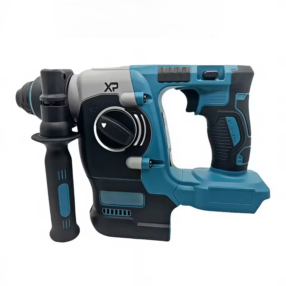 

HR140D Electric Cordless Rechargeable Rotary Hammer Drilling and Chiseling High Torque Power Tool For Concrete Metal Wood