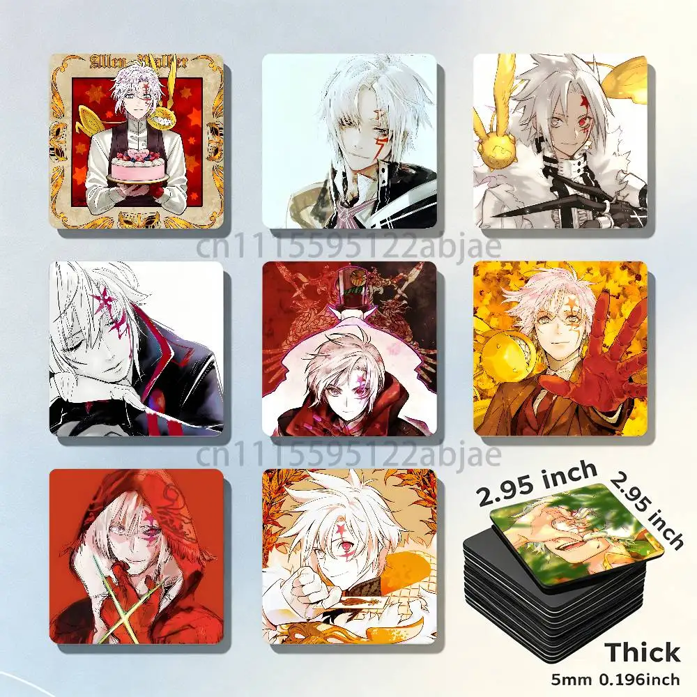 D Gray Man A-Allen Walker New PVC Fridge Magnet for Cartoon Refrigerator Decor For Child Magnetic Toy