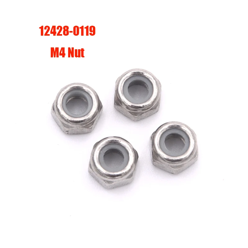 12428 Original Parts 0090-0129 Wltoys 12427 12423 RC Car Spare Part Bearing/Screw/Differential/Servo/Nut/Motor/USB Charger/Light