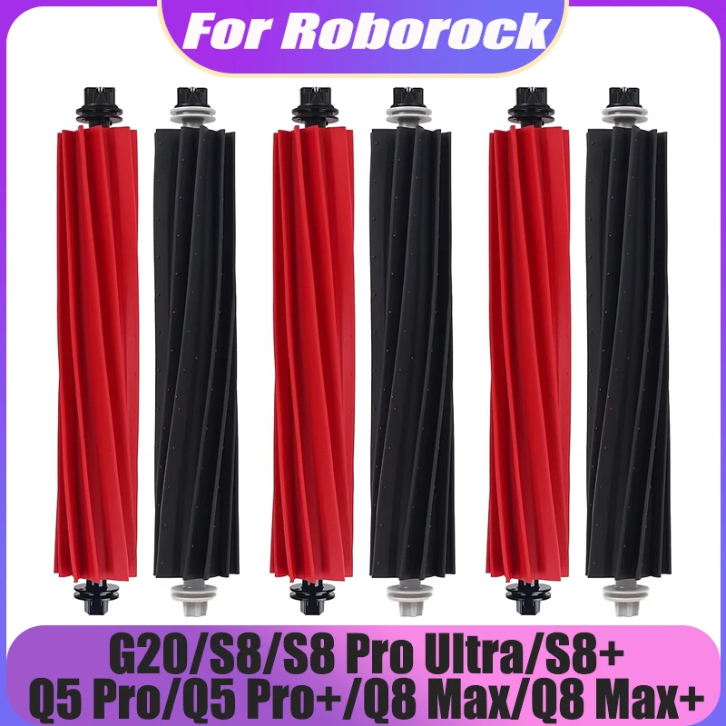 

Roller Brush Kits Compatible with Roborock G20/S8/S8 Pro Ultra/S8+/Q5 Pro/Q5 Pro+/Q8 Max/Q8 Max+ Vacuum Cleaner Accessories