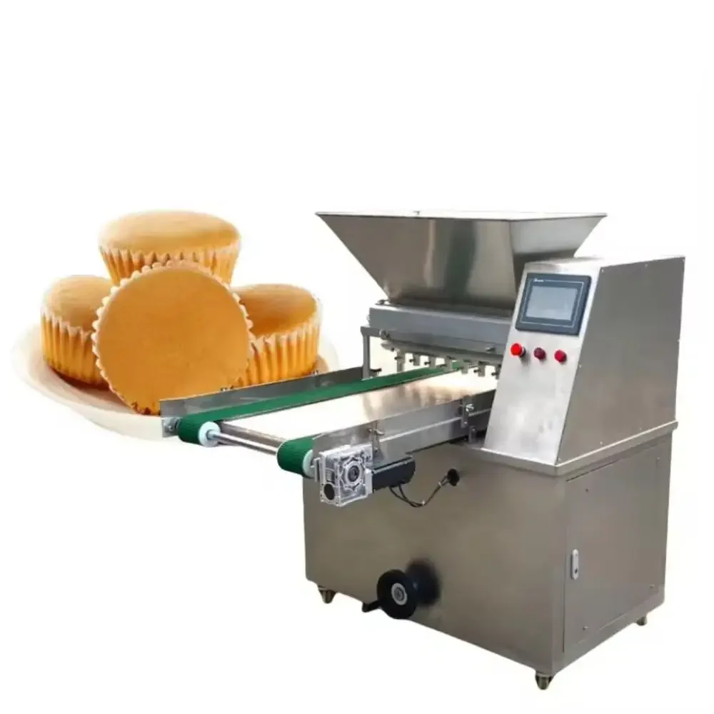 Commercial Automatic Mini Cookie Depositor - Injector Filler, Cake Production Line Bakery Machine Efficient Electric