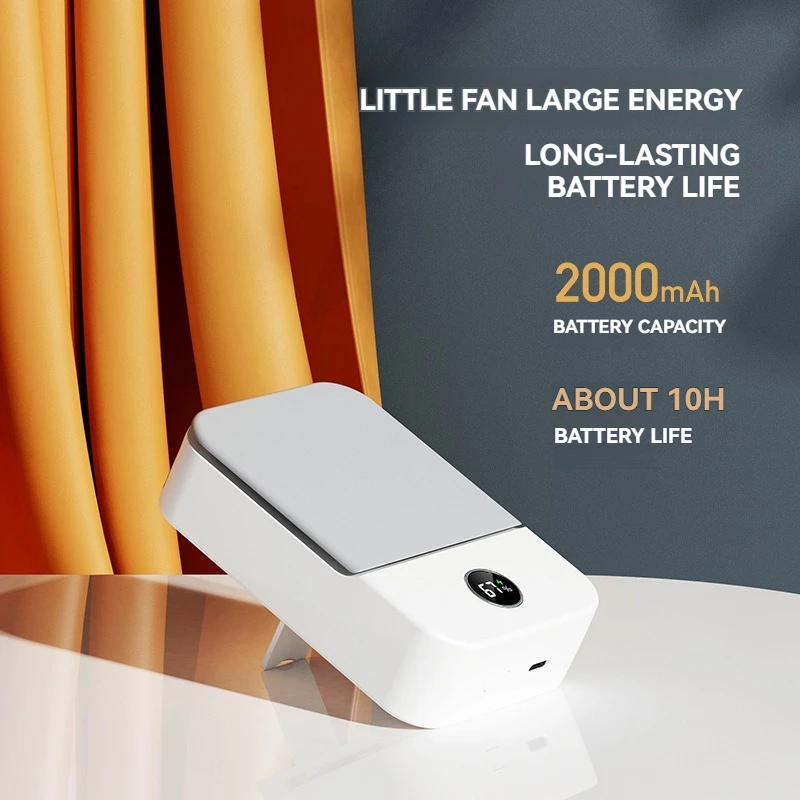 AeroFlow Pro NeckCool System - USB-C Turbocharged Wearable Fan with Silent Vortex Technology