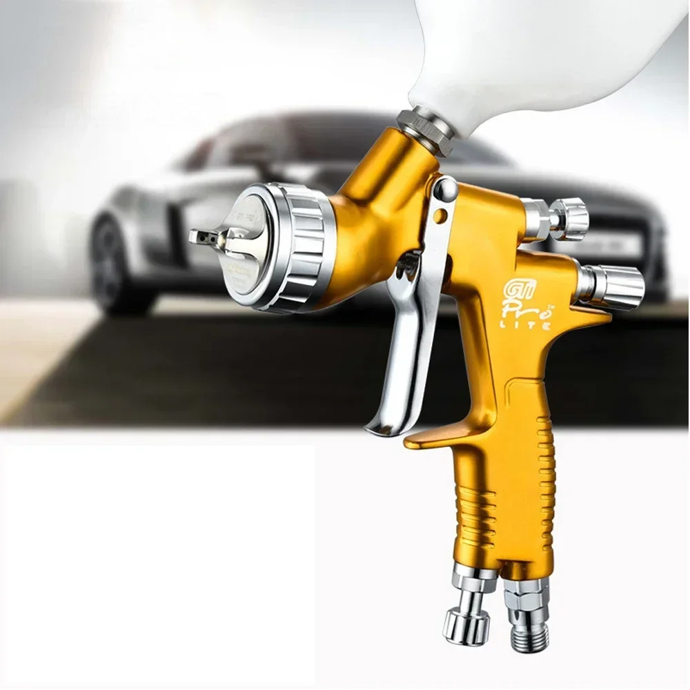 

Nasedal High Quality 1.3mm Nozzle HVLP Spray Gun 600cc Cup for Car Painting Furniture Wall Paint DIY Air Spray Tool Airbrush