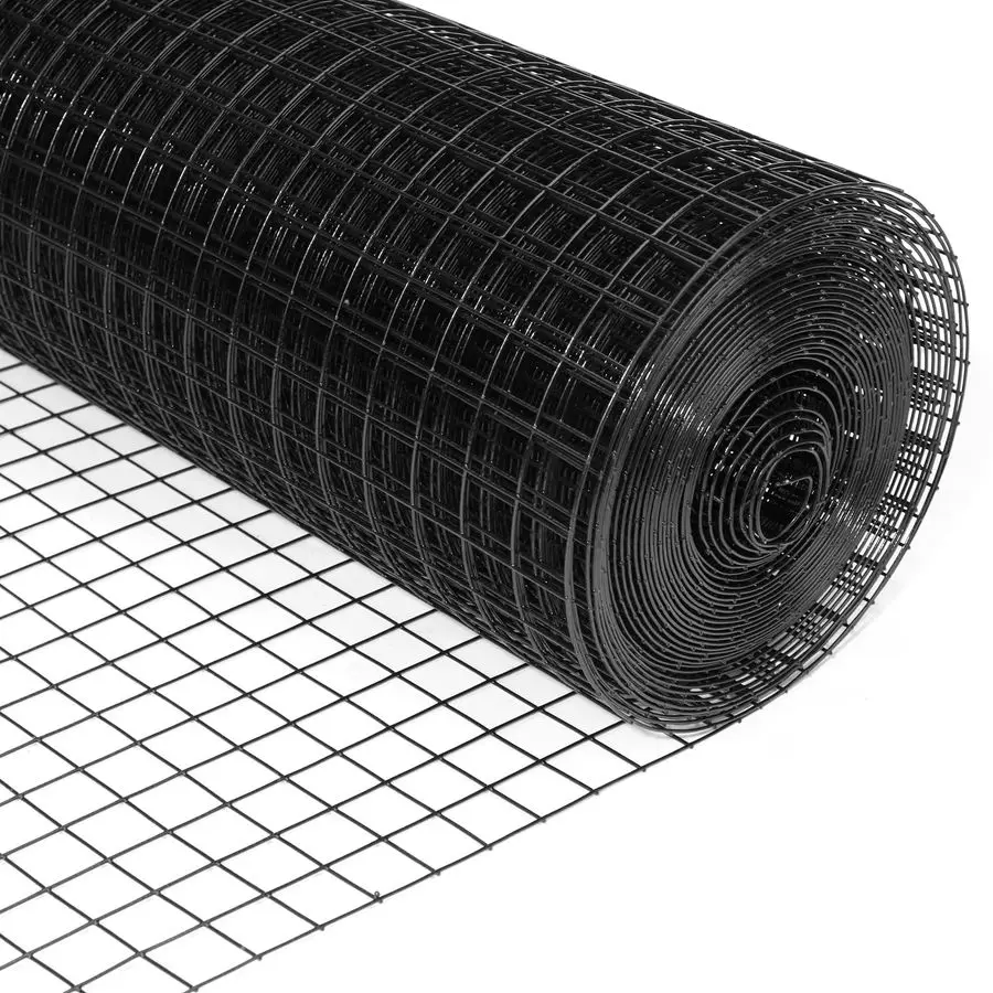 

x 50 1.5inch Hardware Cloth 16 Gauge Black Vinyl Coated Welded Fence Mesh for Home and Garden Fence and Home Improvement Project