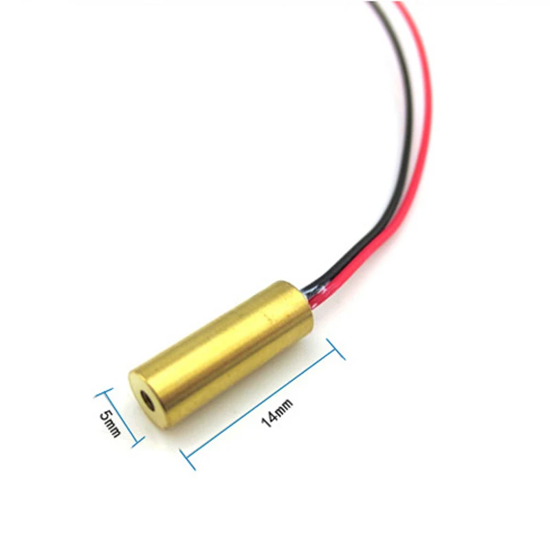 Światło laserowe 5 mm 650 nm 635 nm Pozycjonowanie modułu lasera z czerwoną kropką