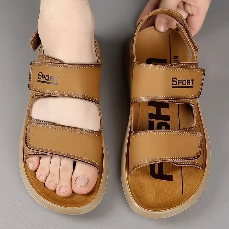 

Открытая мужская обувь, тапочки на липучке, домашние дешевые жидкостные летние распродажи, повседневные цветные уличные оптовые продажи, повседневное использование, мужские сандалии Eva 39,