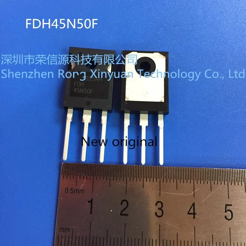 

5Pcs FDH45N50F FDH45N50F_F133 FDH45N50 45N50F new quality assurance 500V N-Channel MOSFET, FRFET 45A 3-Pin(3+Tab) TO-247