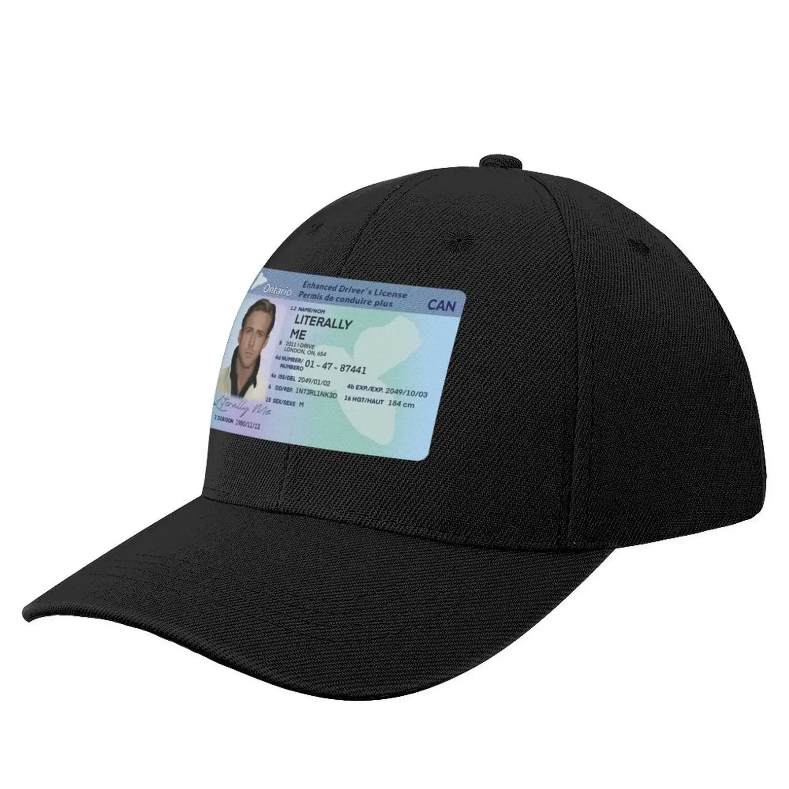 Ryan Gosling, Literally Me Meme Baseball Cap Custom Cap New In The Hat Thermal Visor Horse Hat Women Beach Fashion Men's