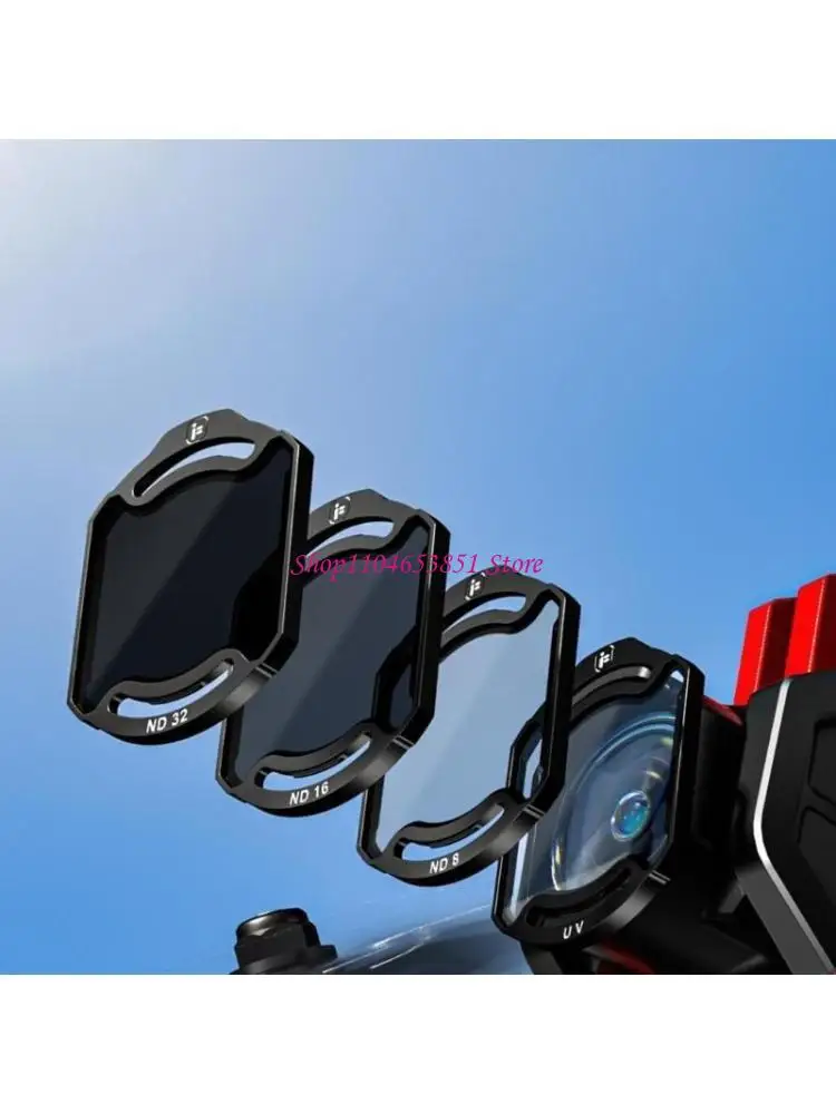 4pcsドローンuvs-nd8-nd16-nd32-o4proのフィルターエンハンスエリアルショット