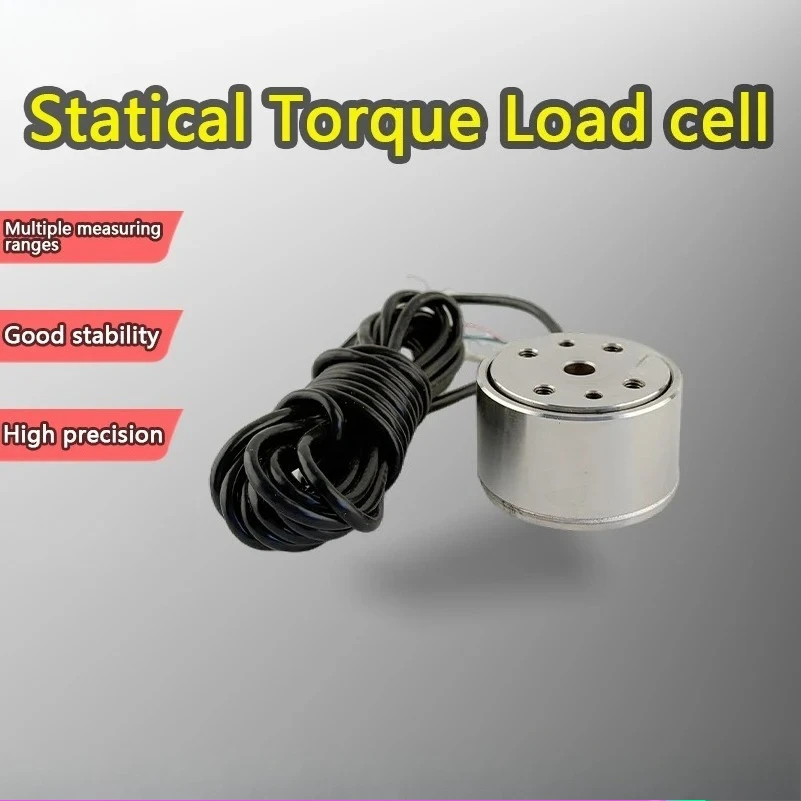 Mini Torque Sensor Reaction 0-100Nm High Precision Micro Stainless Steel Torque Load Cell for Industrial Force Measurement