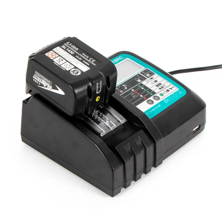 NEW DC18RC Li-ion Battery Charger For Makita 14.4V 18V BL1830 BL1820 BL1430 BL1860 BL1850 BL1840 Battery 3A Charging Current