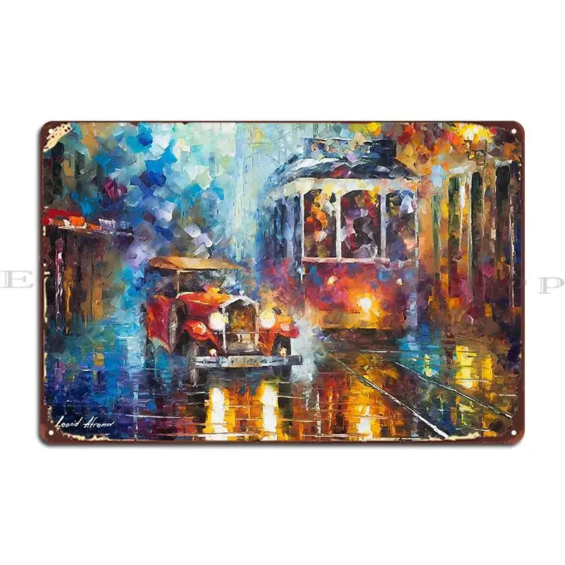 Old San Francisco Metal Sign Kitchen Party Garage Party Plates Iron Tin Sign Poster