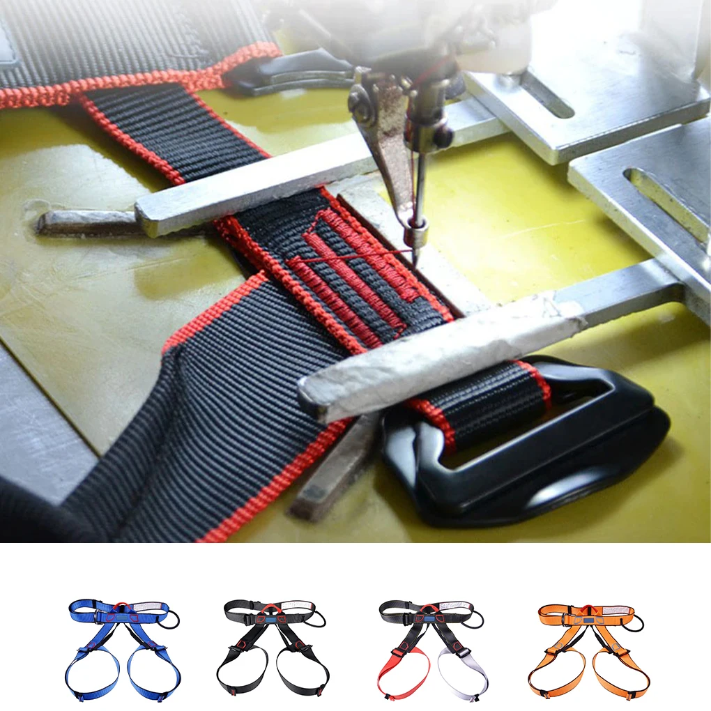 Climbing Harness Camping Survival Fire Rescue Waist Belt Accessories