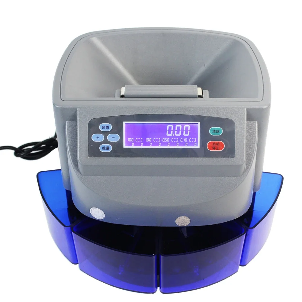 XD-9005 Multinational foreign currency coin counting machine, coin counting machine, coin counting machine