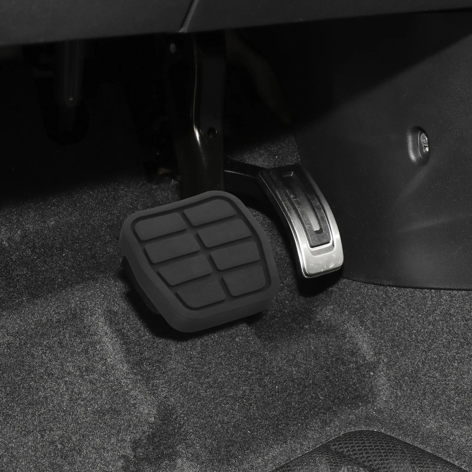1Pair Heavy-Duty Rubber Clutch Pedal Pad Replacement for Brake and Clutch Pedals Precise Cut Fit Most Cars Easy Secure