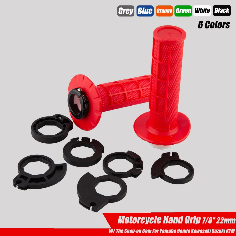 Motorcycle 22mm Grip Gel Brake Handle Rubber W/ The Snap-on Cam For KTM EXC CRF YZF KXL 7/8