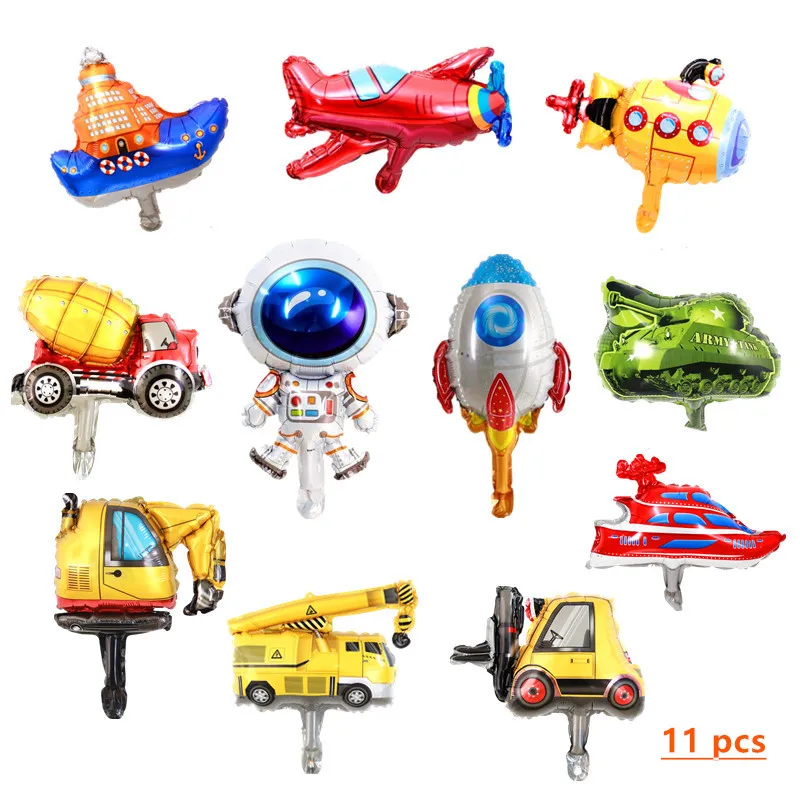 

Cartoon Car Theme Foil Balloon Kids Birthday & Balloon Baby Shower Ornaments Sex Reveal