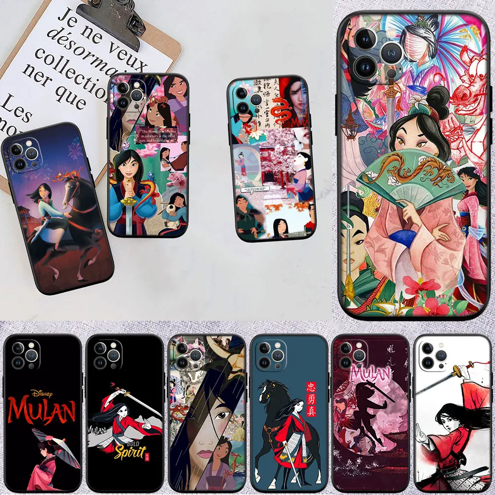 HK26 Disney Princess Mulan Shell for Samsung A01 A02 A02S A03 A03S A05 A05S A06 A10 A10S A16 A20 A20S A35 S10 Lite S10+ S10e
