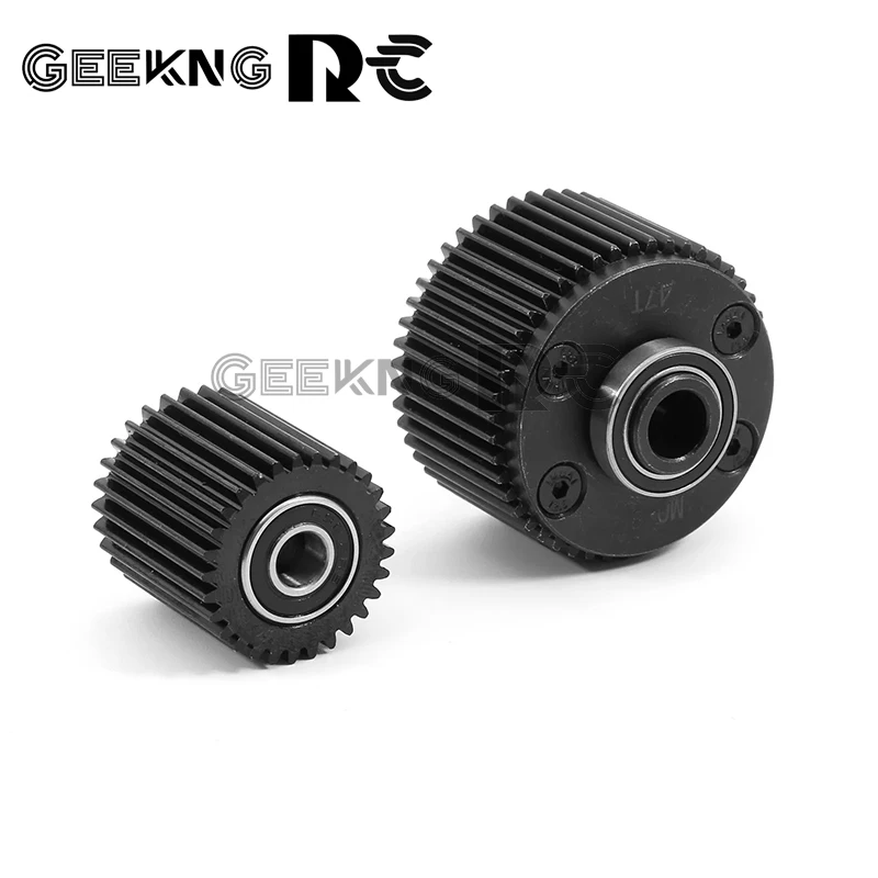 Steel Gearbox Gear Diff Case Ldler Gear Set 47T 29T ARA311095 for ARRMA 1/10 GORGON Monster Truck 4x2 RC Car Upgrade Parts