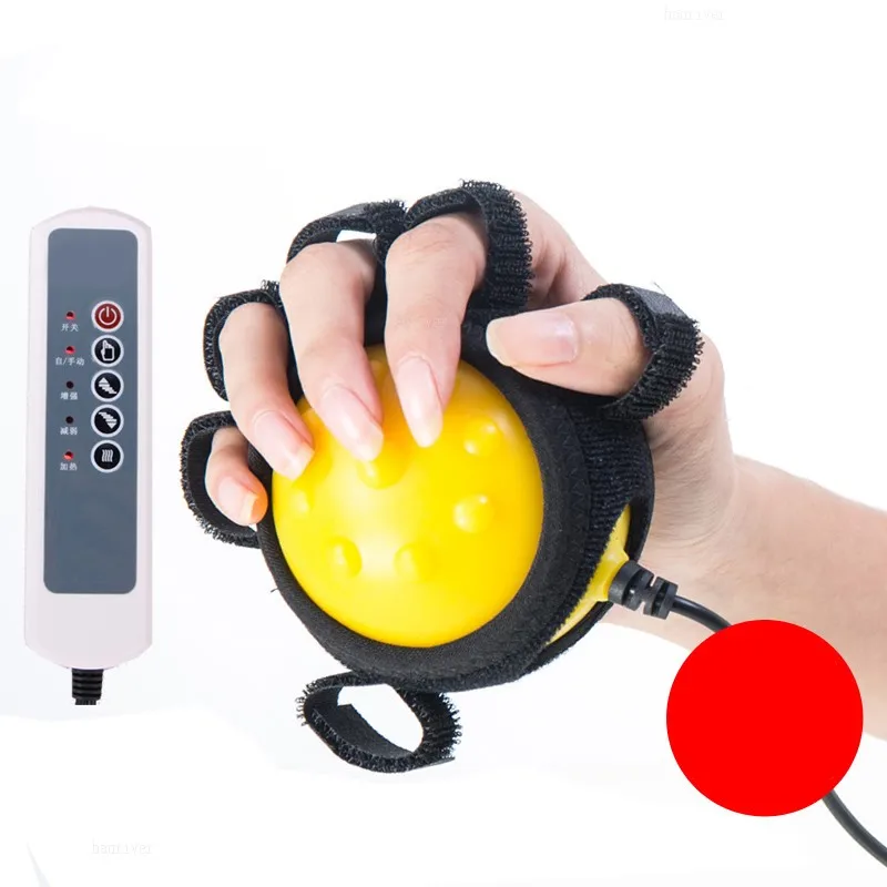

HANRIVER 2025 Hand rehabilitation training Electric hot compress massage ball health massage tools