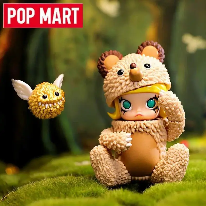 POP MART Molly X Instinctoy Erosion Molly Costume Series Blind Box Toys Mystery Box Mistery Caixa Action Figure Cute Model Gift