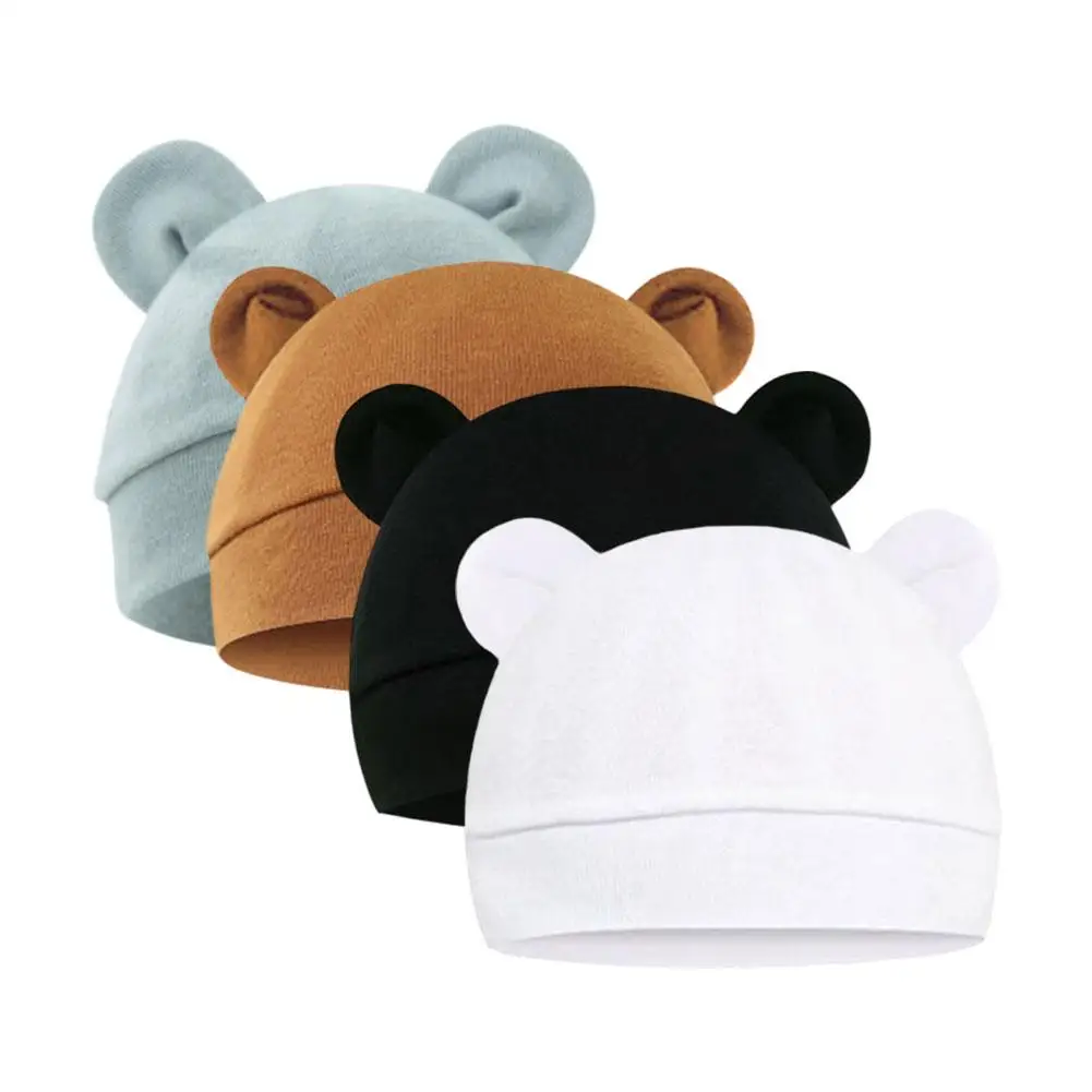  Baby Hat With Bear Ears And Brims