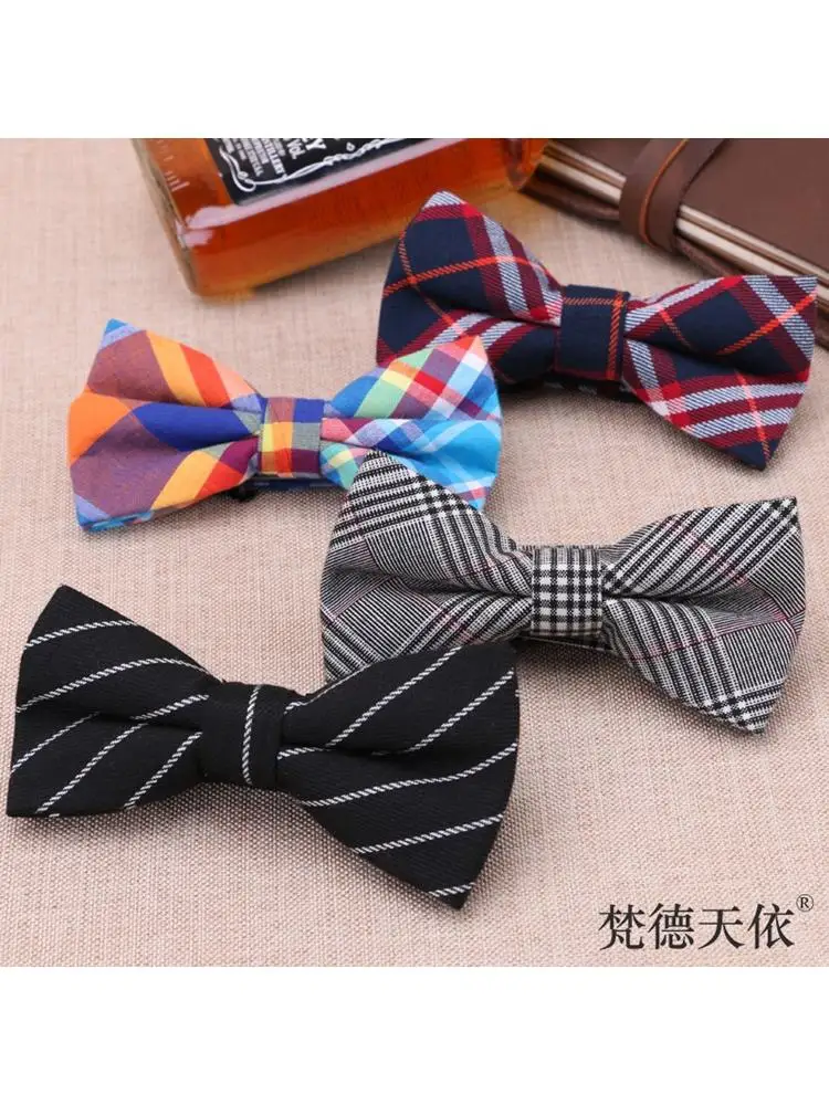 cravates-de-mariage-nœuds-papillon-pour-hommes-style-britannique-a-carreaux-accessoires-de-mariage-decontractes-en-coton-differents-modeles-pour-le-marie