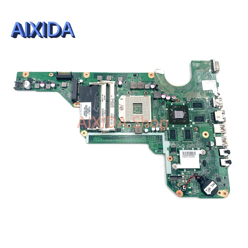 AIXIDA 680569-001 680570-001 680570-501 DA0R33MB6E0 For HP Pavilion G4 G4-2000 G6 G6-2000 G7 G7-2000 Laptop Motherboard HD7670M