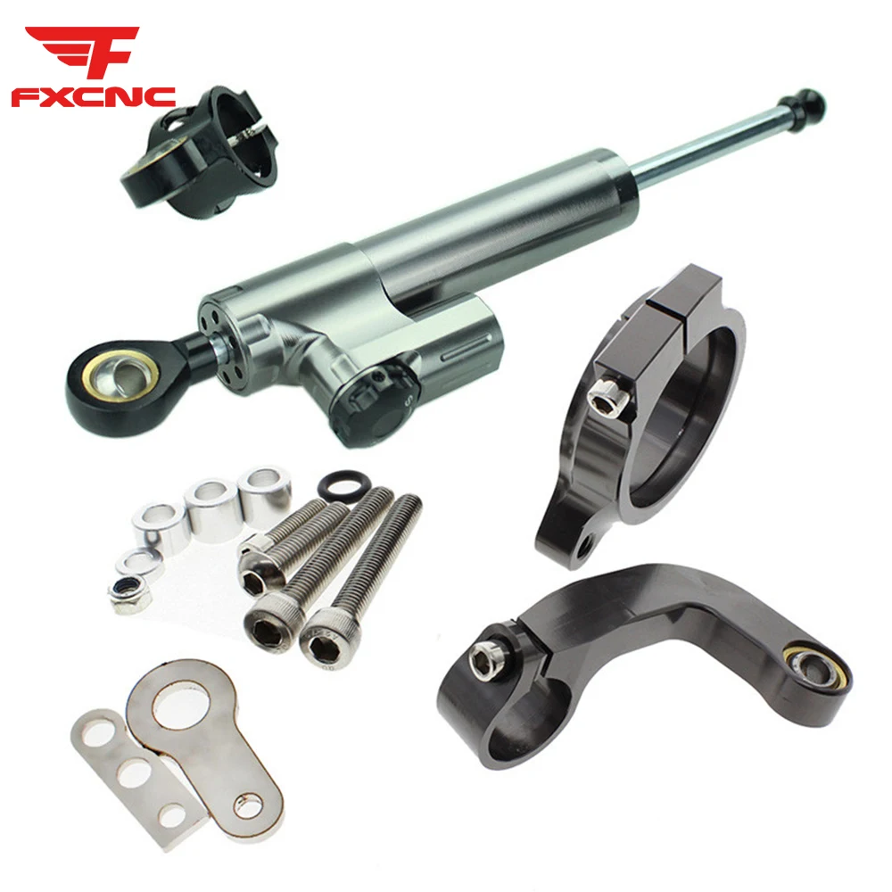 

For BMW R1200 LC GS 2013-2018 Motorcycle Stabilizer Steering Damper Clamp Mounting Bracket Support Kit Steering Damper