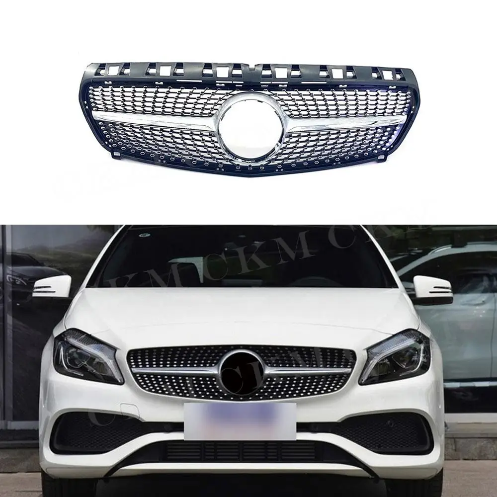 

Car Front Racing Grills Front Grille Body Kits for Mercedes Benz A Class W176 A45 GT GTR A45 A180 A200 A260 2013-2018