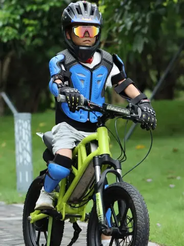 Pojkar Flickor Helkroppsskydd Skridskoåkning Skidåkning Barn Barn Ungdom Motocross Downhill Väst Skyddsjacka Bröst Ryggrad Knä Armbågsskydd 8 best sales bröstskydd - №8