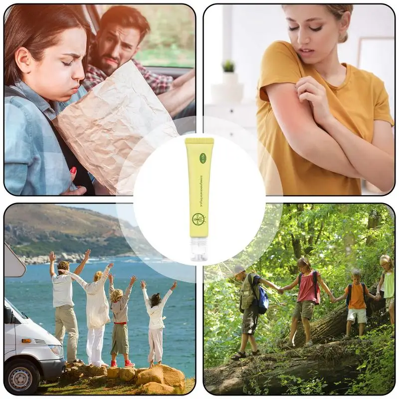 Summer Refreshing Portable Mosquito Repellent Cream To Prevent Mosquito Bites Relieve Itchiness Natural Plant Anti-itch Cream