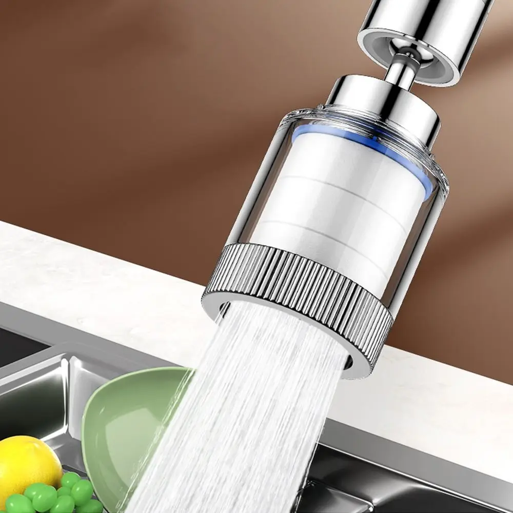 Faucets Purification Kitchen Anti-Splashing Faucet 360° Rotate Chlorine Removal Bathroom Faucet Aerator Flexible
