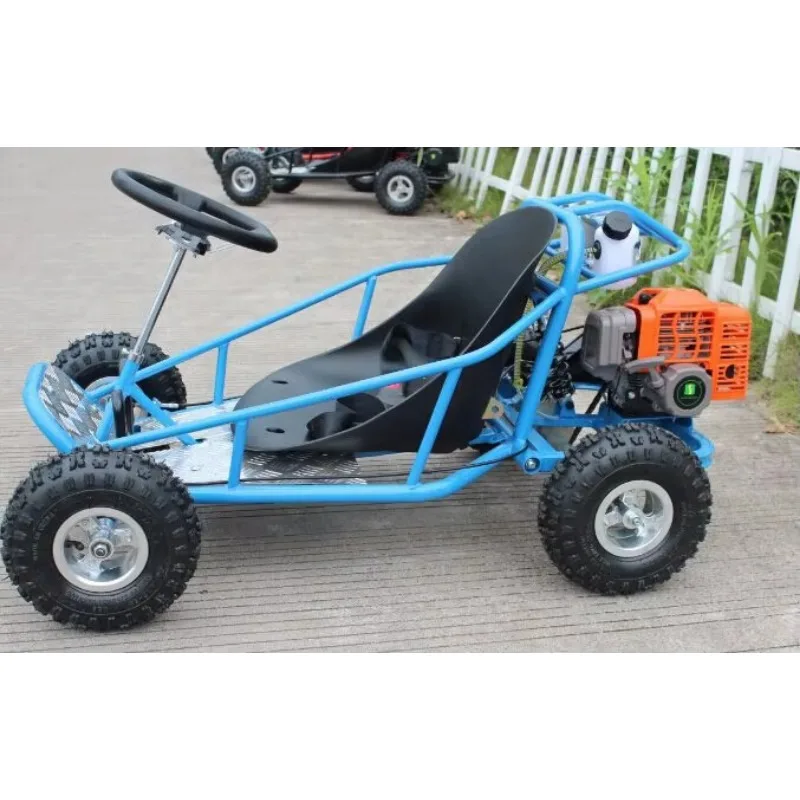 Low price 43cc single-seat go-kart. Low price 43cc single-seat go-kart