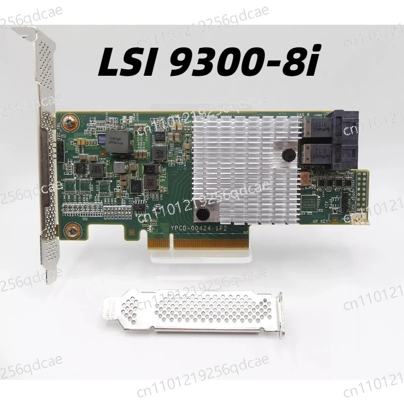 

LSI 9300-8i SAS HBA Card - IT Mode NAS Unraid ZFS TrueNAS Proxmox JBOD - NO BIOS