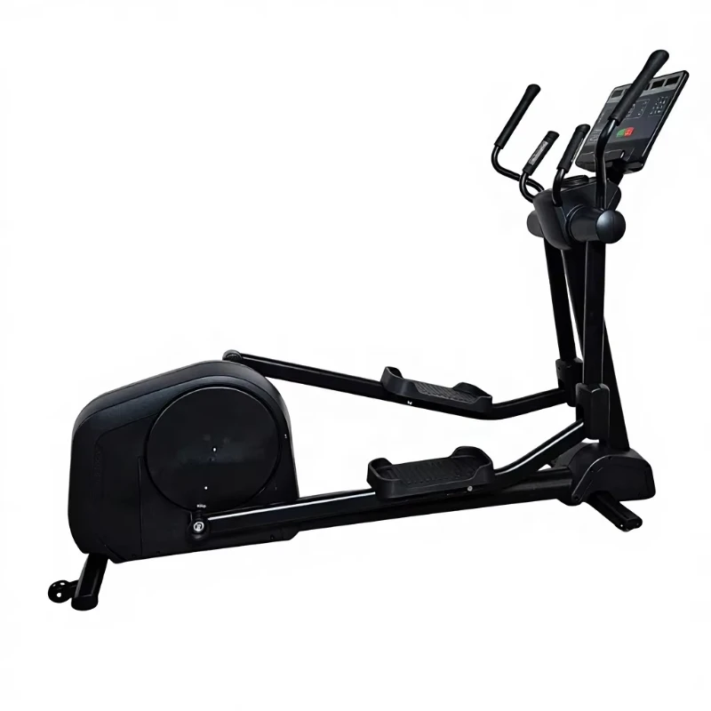 Magnetic Braking Electric Commercial Elliptical Cross Trainer Steel Frame LED Display Household Aerobic Machine
