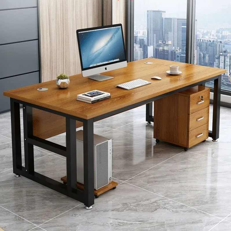 Boss Household Office Desks Combination Staff Modern Simplicity Office Desks Computer Bureau Meuble Working Equipment QF50OD