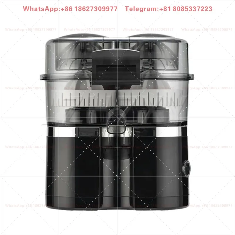 Dual-Head Automatic Lemon Juicer Fully Automatic Orange Juicer Electric Slicer and Juicer Combo Grapefruit and Orange Juice