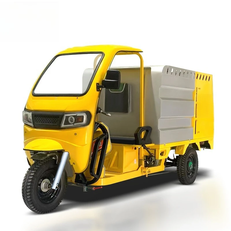 Three-wheeled high-pressure cleaning vehicle, good things to share, strongly recommended