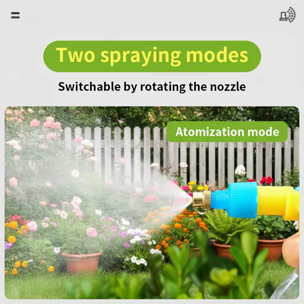 Beverage Bottle Pull-Out Nozzle Home Gardening Watering Watering Can Atomization Adjustable Multi-Functional