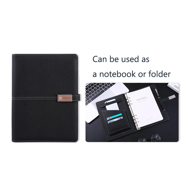 Imagem -05 - Binder Notebook com Recargas Caderno de Folhas Soltas Diário Organizador de Cartão de Papel Material de Escritório Comercial 2023 a5