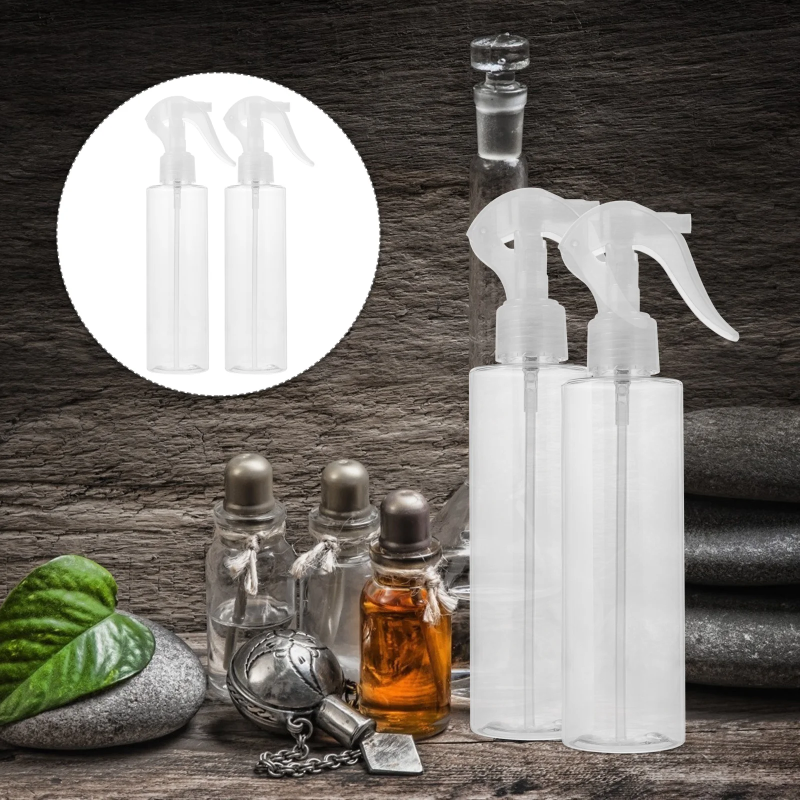 10 個スプレーミストボトル 100 ミリリットル空のトラベルディスペンサー香水ローション詰め替え容器屋外キャンプ用