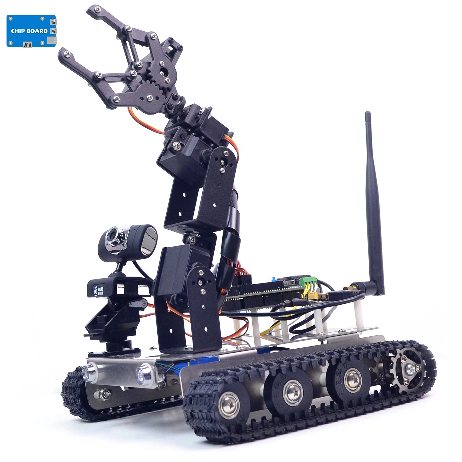 

XiaoR Geek factory GFS wireless rc smart programmable Toy Robot Car kits with AN DUINO Mega2560 and HD camera for kids